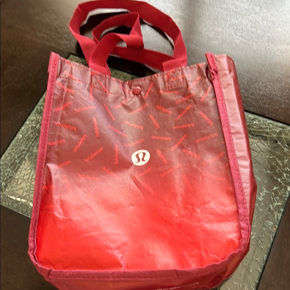 lululemon athletica Red Tote Bag